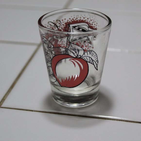 Vintage Georgia State Shot Glass Southern Belle Shot Glass Georgia Peach Whiskey - Picture 5 of 9